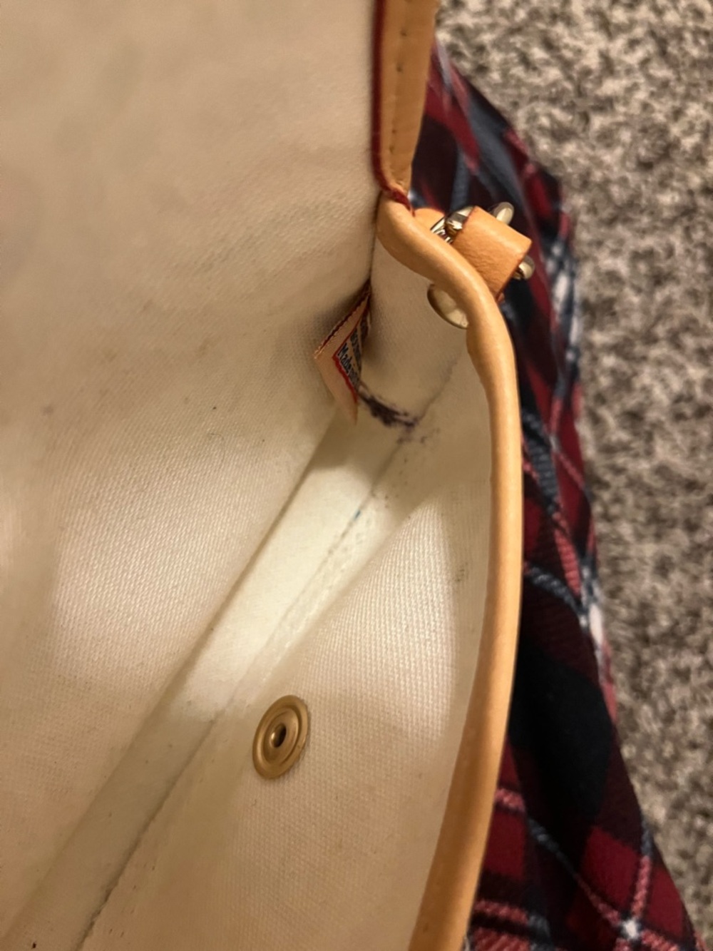Vintage Dooney & Bourke Whimsy Flap Wristlet - Picture 8 of 8